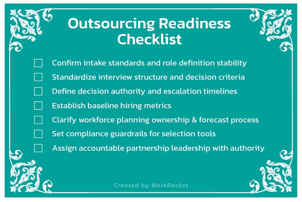 Outsourcing Readiness Checklist