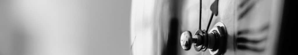 Clock face keeping track of time spent on each hiring task