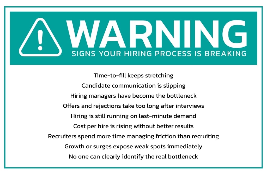 Warning signs your hiring process is breaking